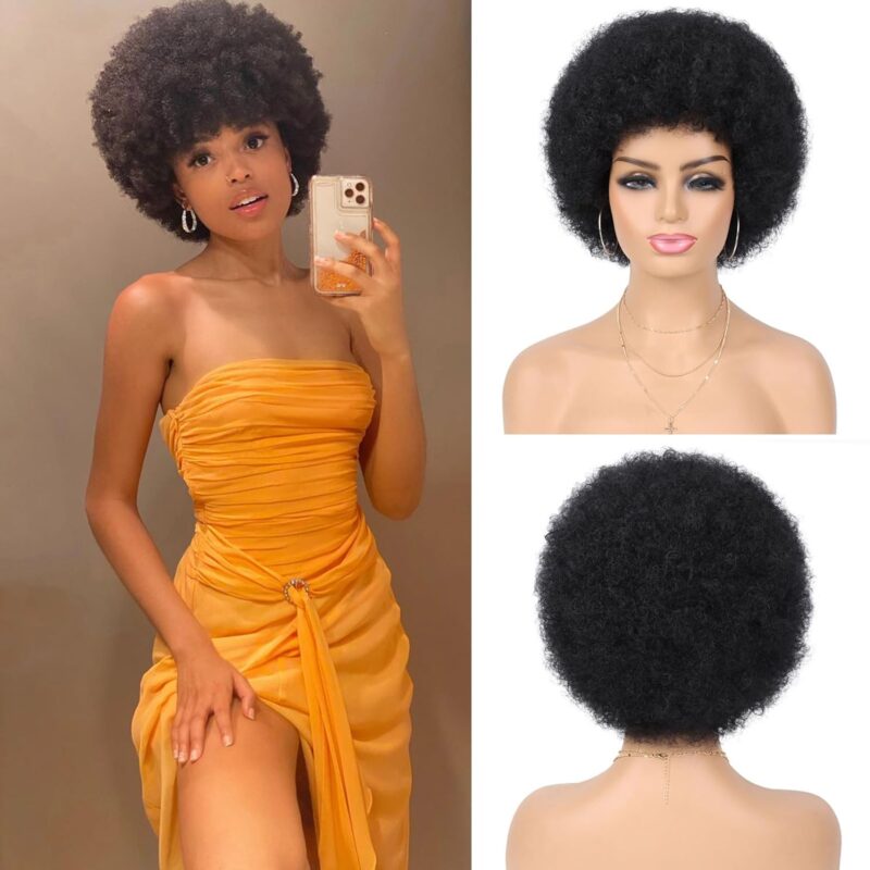 short afro wigs