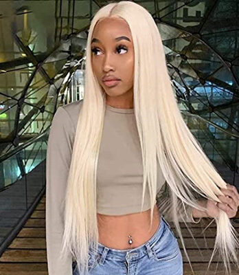 lace front blonde wigs